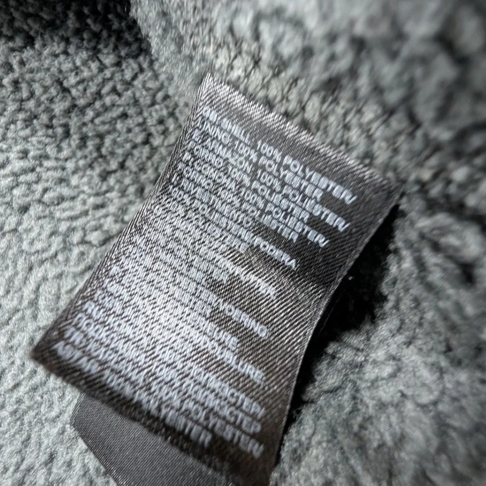 The North Face‎ Gordon Lyons Fleece Pullover Mens XL Gray 1/4 Zip Sweater